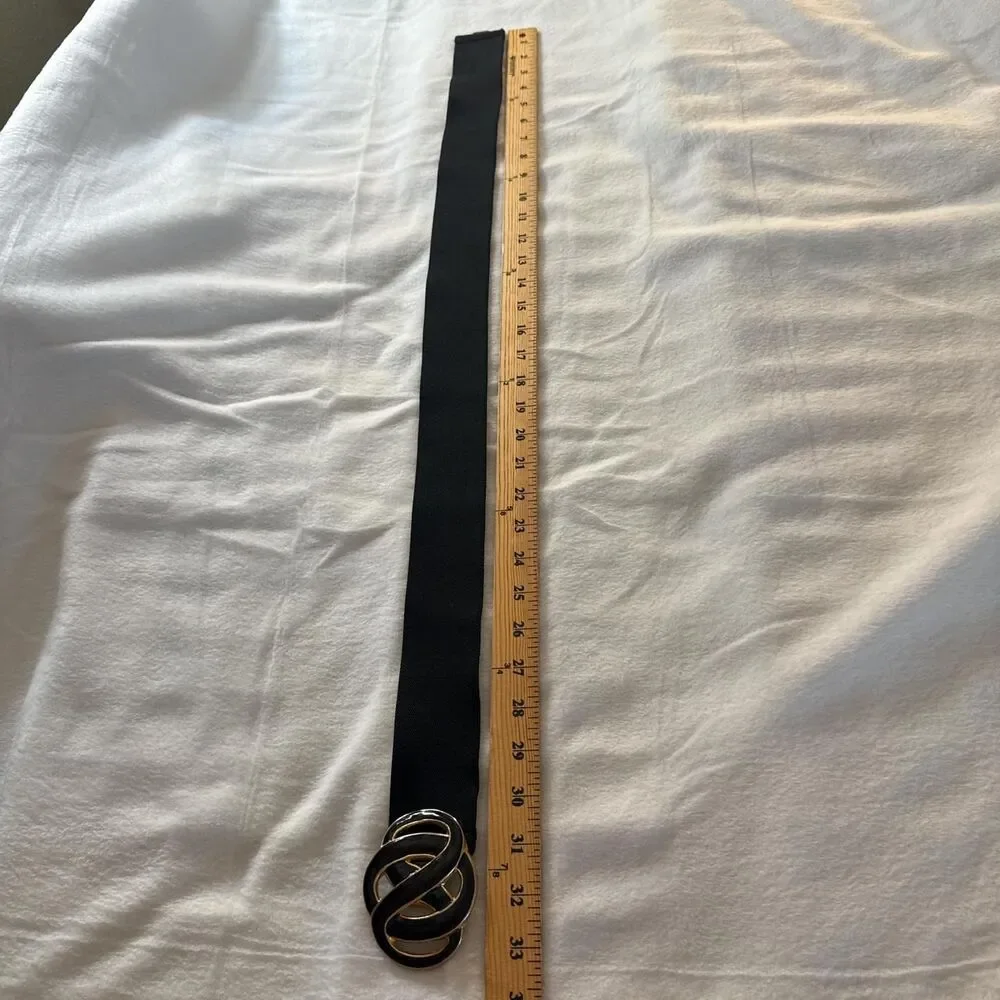 Unbranded Women's Black and Gold Belt